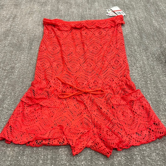 BECCA Other - NWT Becca bright orange cover up